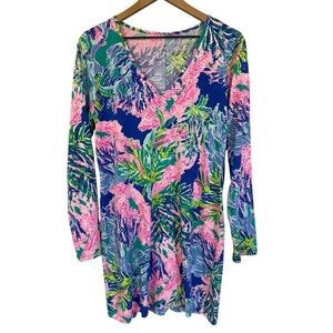 LILLY PULITZER Fan Club Reduced Multi Color Beacon Dress